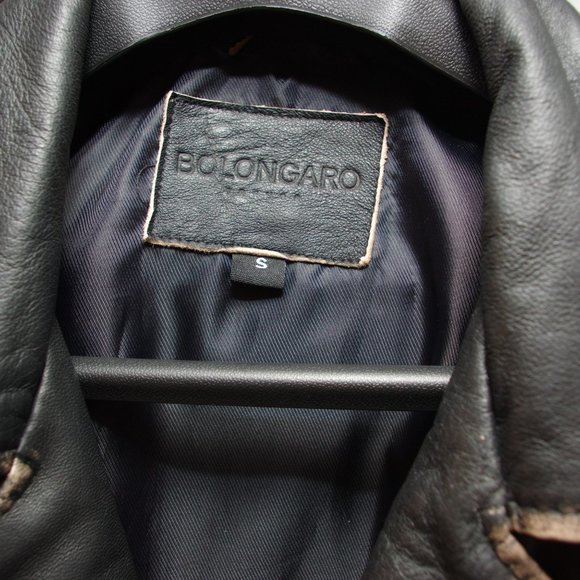 NWOT - BLADE BIKER ANTIQUE LEATHER JACKET - S - Picture 3 of 15